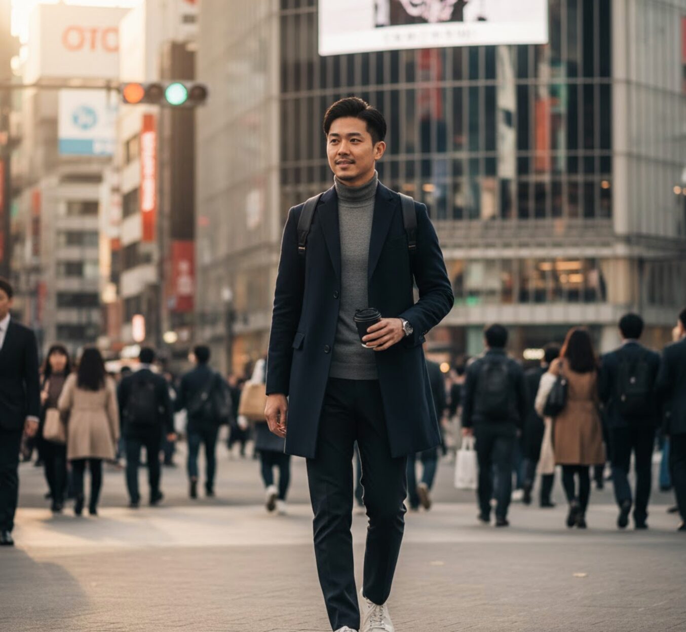 ステン カラー コート 似合う 人
