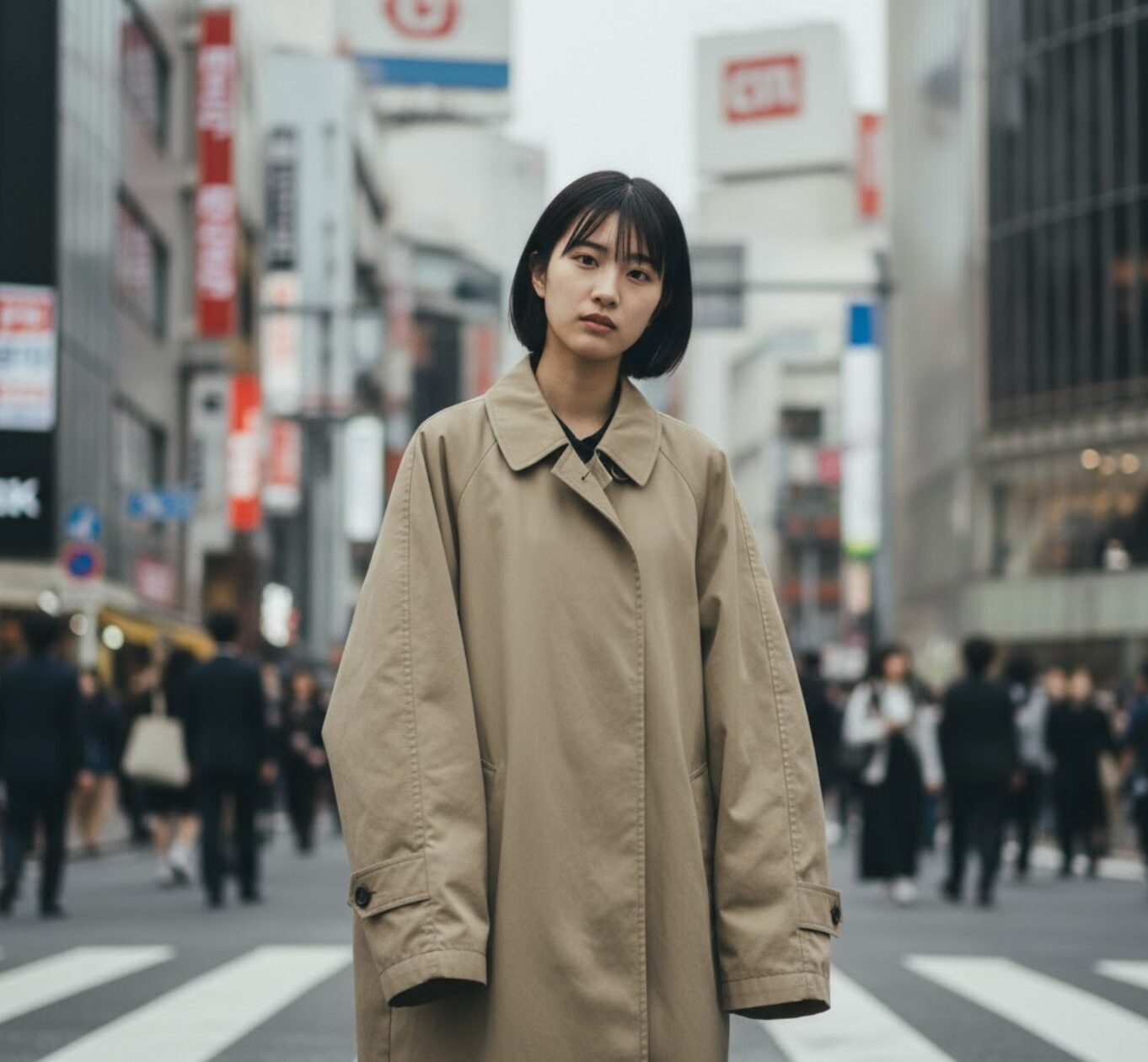 ステン カラー コート 似合う 人